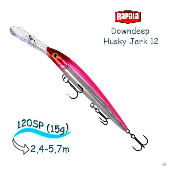 Воблер RAPALA Downdeep Husky Jerk 12, PCL, Цвет: PCL, Вес гр: 15, Длина, мм: 120 мм, фото 