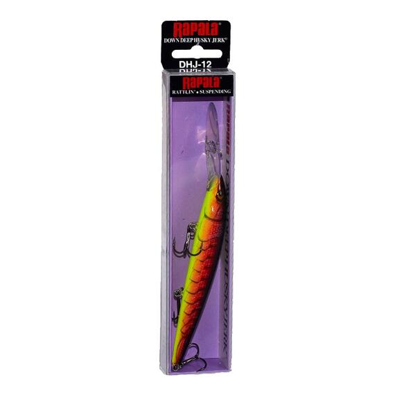Воблер RAPALA Downdeep Husky Jerk 12, RFCW, Цвет: RFCW, Вес гр: 15, Длина, мм: 120 мм, фото , изображение 2