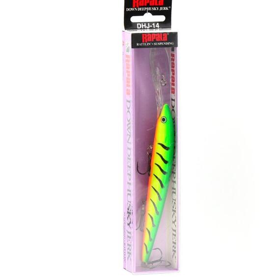 Воблер RAPALA Downdeep Husky Jerk 14, FT, Цвет: FT, Вес гр: 23, Длина, мм: 140 мм, фото , изображение 2