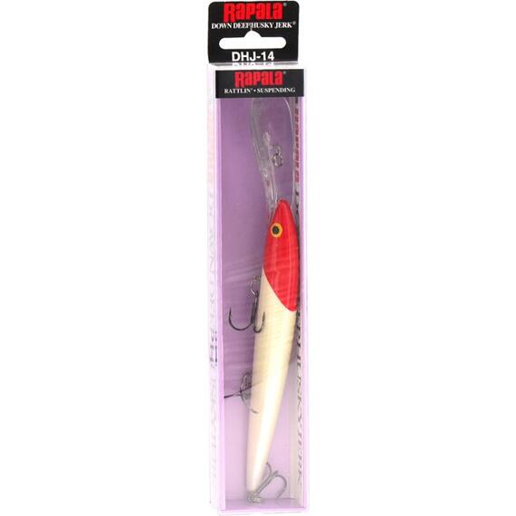 Воблер RAPALA Downdeep Husky Jerk 14, RH, Цвет: RH, Вес гр: 23, Длина, мм: 140 мм, фото , изображение 2