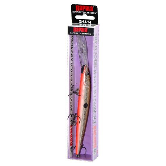 Воблер RAPALA Downdeep Husky Jerk 14, SBR, Цвет: SBR, Вес гр: 23, Длина, мм: 140 мм, фото , изображение 2