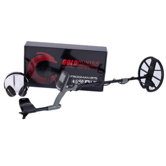 Металлоискатель Gold Hunter Frogman B75 WHITE с белой катушкой 11", фото , изображение 9