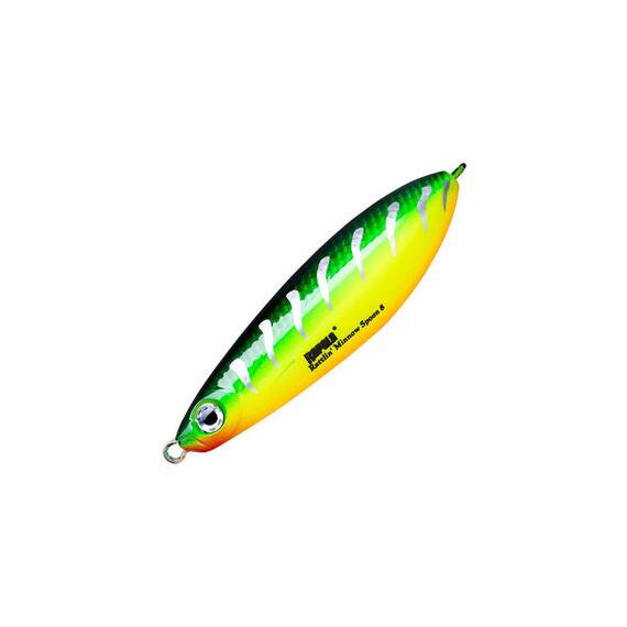 Незацепляйка с шумовой камерой RAPALA Rattlin' Minnow Spoon 08, FRB, фото 