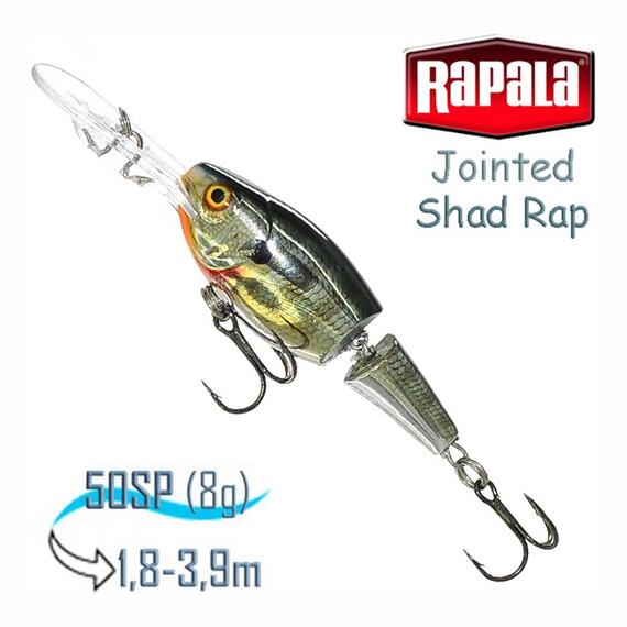 Воблер RAPALA Jointed Shad Rap 05, CBG, Цвет: CBG, фото 