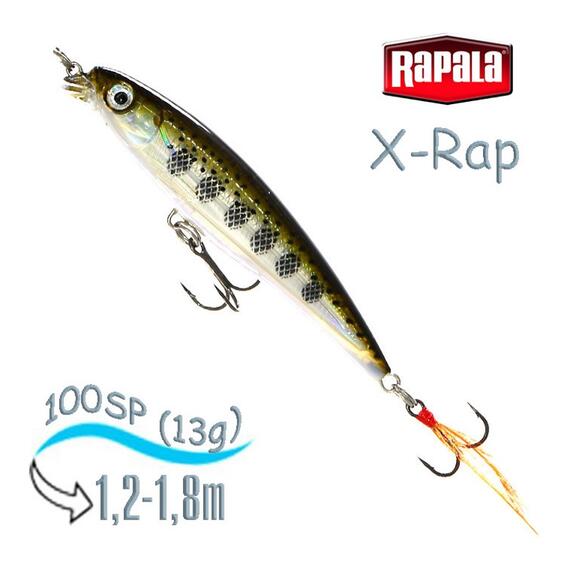 Воблер RAPALA X-Rap 10, MD, Цвет: MD, Вес гр: 13, Длина, мм: 100 мм, фото 