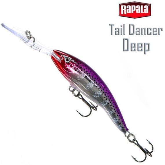 Воблер RAPALA Deep Tail Dancer 07, PCLF, Цвет: PCLF, Вес гр: 9, Длина, мм: 70 мм, фото 