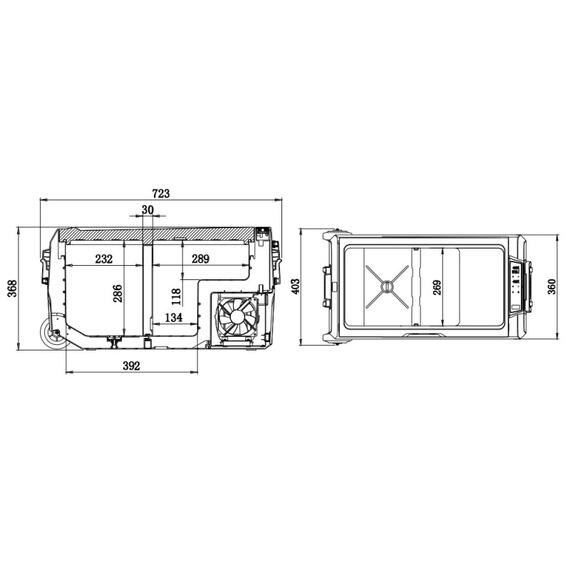 Автохолодильник Alpicool ET36, фото , изображение 5
