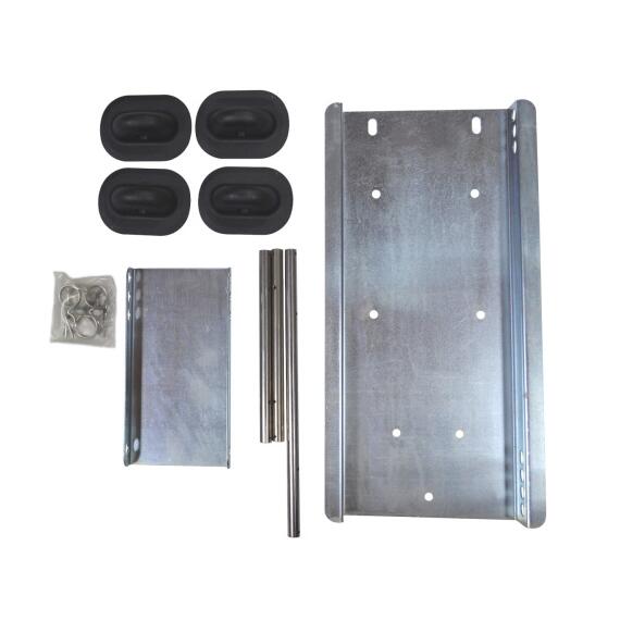 Кронштейн универсальный для крепления на лодку лебедки (покрытие полимерной краской), фото , изображение 2