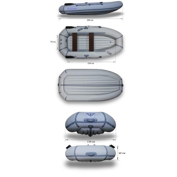 Надувная лодка Флагман 300 HT, фото 