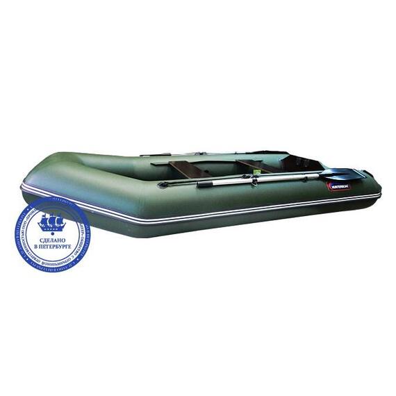 Надувная лодка Хантер 320 Л зеленый, фото , изображение 3