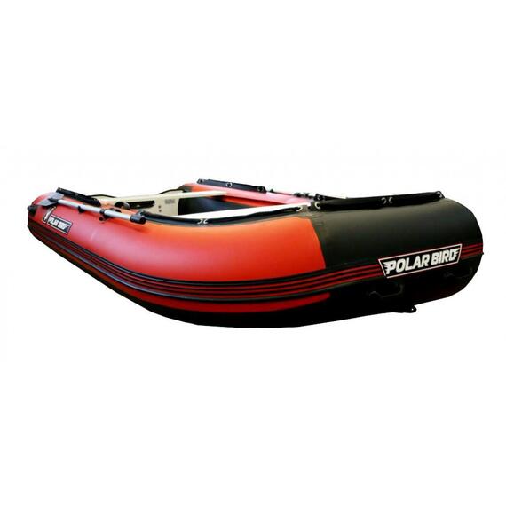 Надувная лодка Polar Bird 360M NEW Merlin Кречет (стеклокомпозит)черный красный, Цвет: черный/красный, фото , изображение 2
