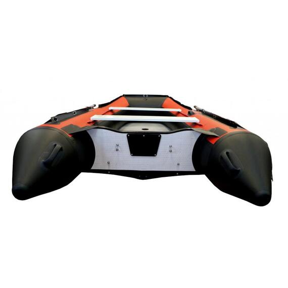 Надувная лодка Polar Bird 360M NEW Merlin Кречет (стеклокомпозит)черный красный, Цвет: черный/красный, фото , изображение 4