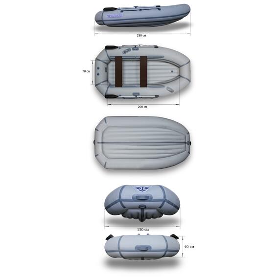 Надувная лодка Флагман 280 HT, фото , изображение 2