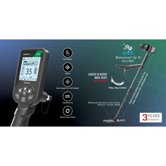 Металлоискатель Nokta Simplex Lite, фото 