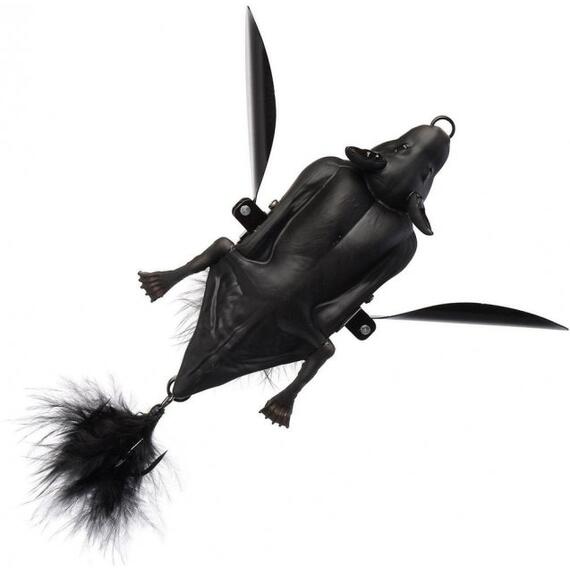 Приманка Savage Gear 3D Bat 7cm 14g Black, фото 