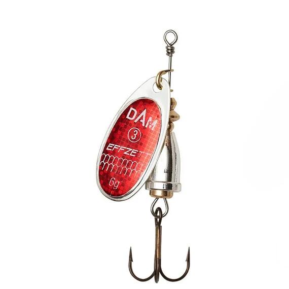 Блесна вращающаяся DAM FZ Executor Spinner #2 4g S Reflex Red, фото 