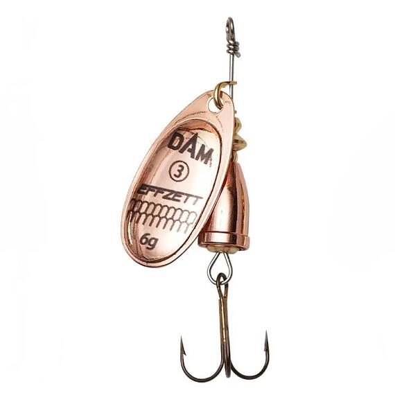 Блесна вращающаяся DAM FZ Executor Spinner #2 4g S Copper, фото 