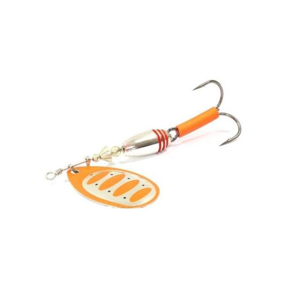 Блесна вращающаяся SAVAGE GEAR Rotex Spinner #2 5.5g S, Fluo Orange/Silver, фото 