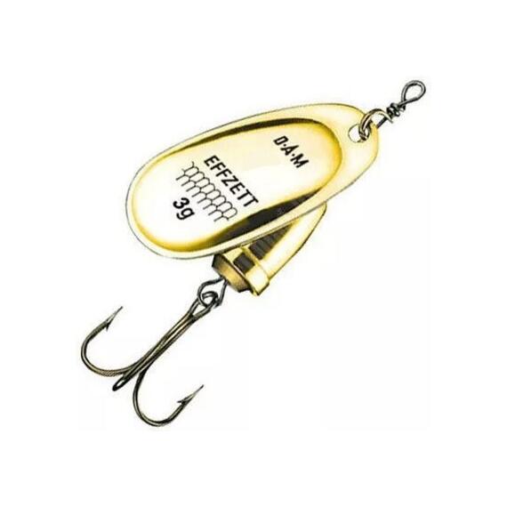 Блесна вращающаяся DAM FZ Executor Spinner #3 6g S Gold, фото 