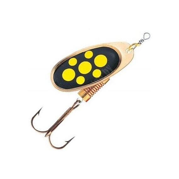 Блесна вращающаяся DAM FZ Standard Spinner #2 4g S Blacky, фото 