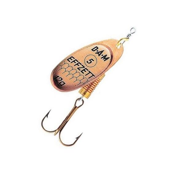 Блесна вращающаяся DAM FZ Standard Spinner #4 10g S Copper, фото 
