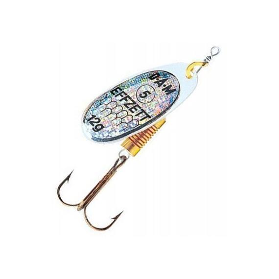 Блесна вращающаяся DAM FZ Standard Spinner #1 3g S Reflex Silver, фото 