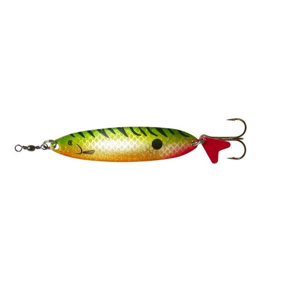 Блесна колебающаяся DAM FZ Slim Standard Spoon 9,5cm 32g S Firetiger UV, фото 