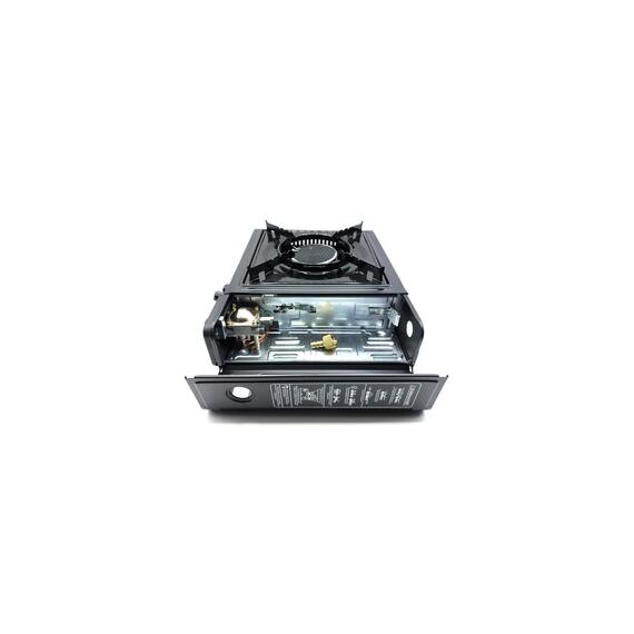 156П TrackGas Газовая плита керамическая горелка с переходником, фото , изображение 3