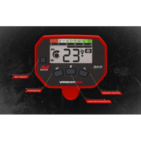 Металлоискатель Minelab VANQUISH 340, фото , изображение 2