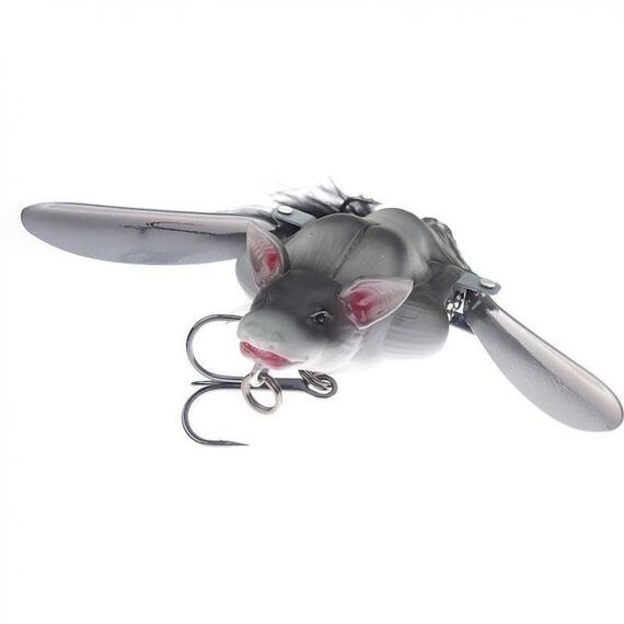 Приманка Savage Gear 3D Bat 12,5cm 54g Grey, фото , изображение 2