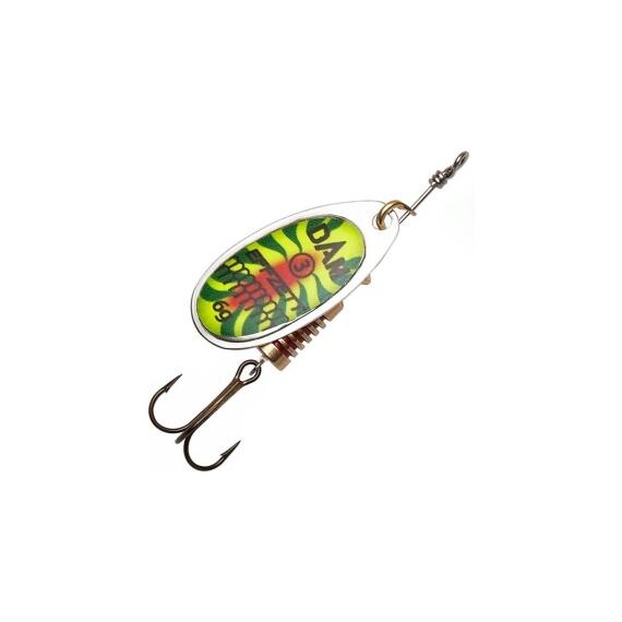 Блесна вращающаяся DAM FZ Standard Spinner #2 4g S Fireshark, фото 