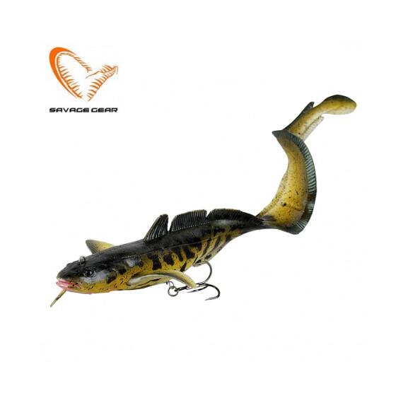 Приманка мягкая SAVAGE GEAR 3D Burbot 25cm 75g FS Burbot, фото 