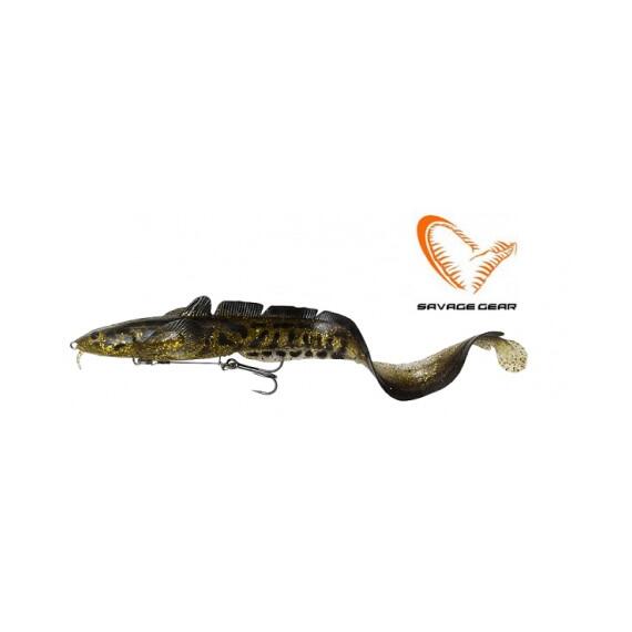 Приманка мягкая SAVAGE GEAR 3D Burbot Shallow 25cm 70g SS Burbot, фото 