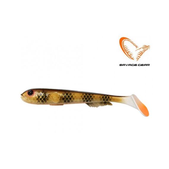 Приманка мягкая SAVAGE GEAR 3D Goby Shad 20cm 60g Dirty Goby 2pcs Blister, фото 