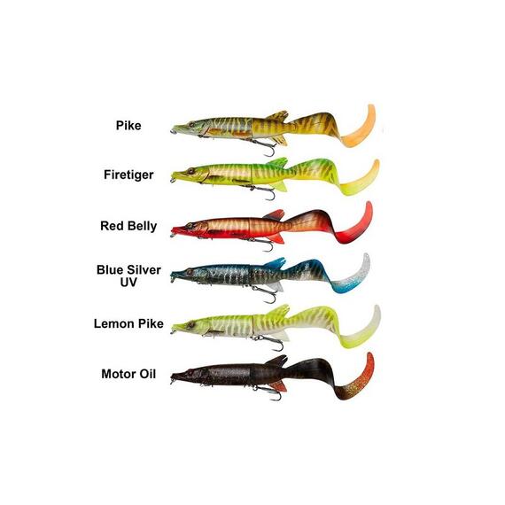 Приманка SAVAGE GEAR 3D Hybrid Pike 17cm 47g Slow Sink Blue Uv, фото , изображение 2