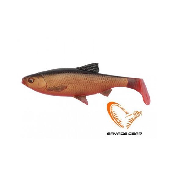 Приманка Savage Gear 3D LB River Roach Paddletail 18cm 70g 2pcs, фото 