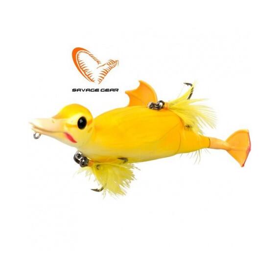 Приманка SG 3D Suicide Duck 10,5cm 28g 02-Yellow, фото 