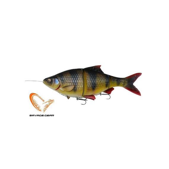 Приманка мягкая SAVAGE GEAR 4D Line Thru Roach 18cm 86g MS Perch, фото 