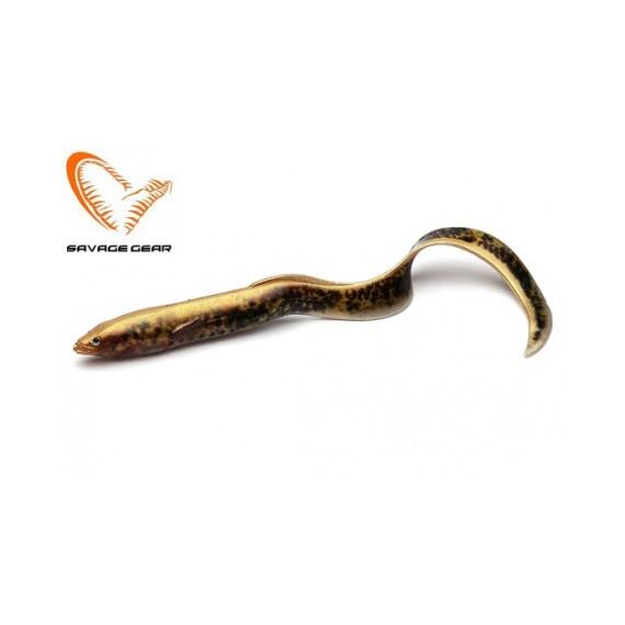Приманка мягкая SAVAGE GEAR LB Real EEL 20cm 27g Lamprey PHP 2pcs Blister, фото 