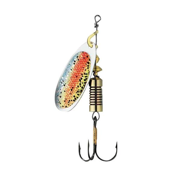 Блесна вращающаяся DAM FZ Nature 3D Spinner #3 6g S Rainbow Trout, фото 