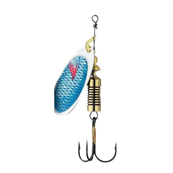 Блесна вращающаяся DAM FZ Nature 3D Spinner #4 10g S Roach, фото 