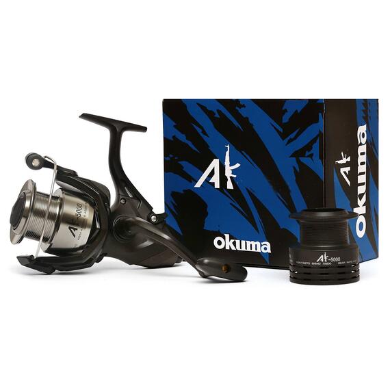 Катушка OKUMA AK 5000 + доп. Шпуля, фото , изображение 3