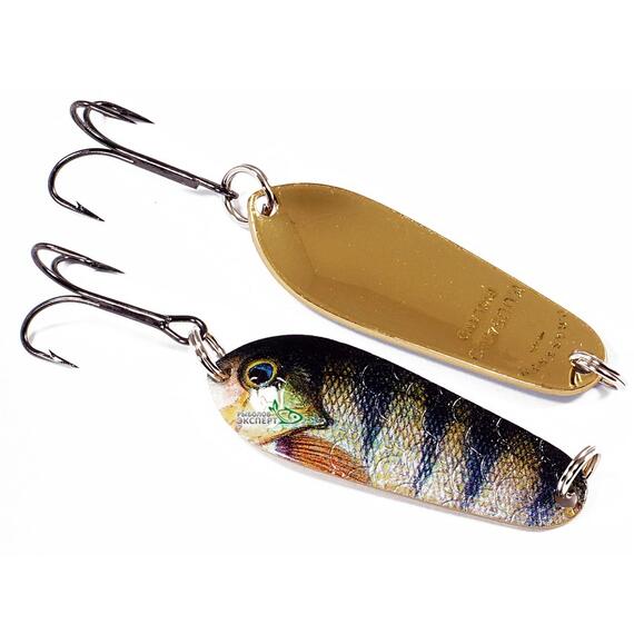 Блесна колебающаяся KUUSAMO RASANEN 50/11 Ahven 1 UV, фото 