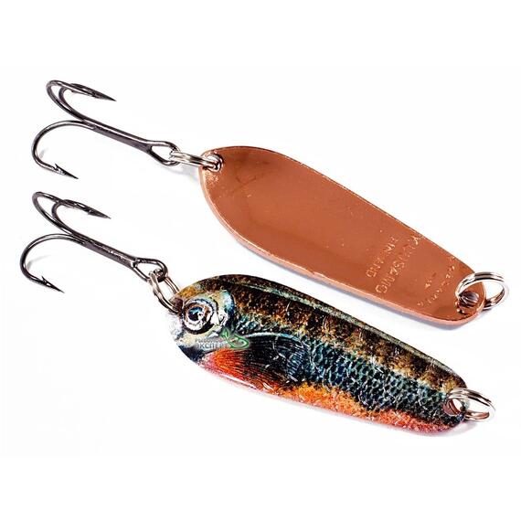 Блесна колебающаяся KUUSAMO RASANEN 50/11 Mutu 18 UV, фото 