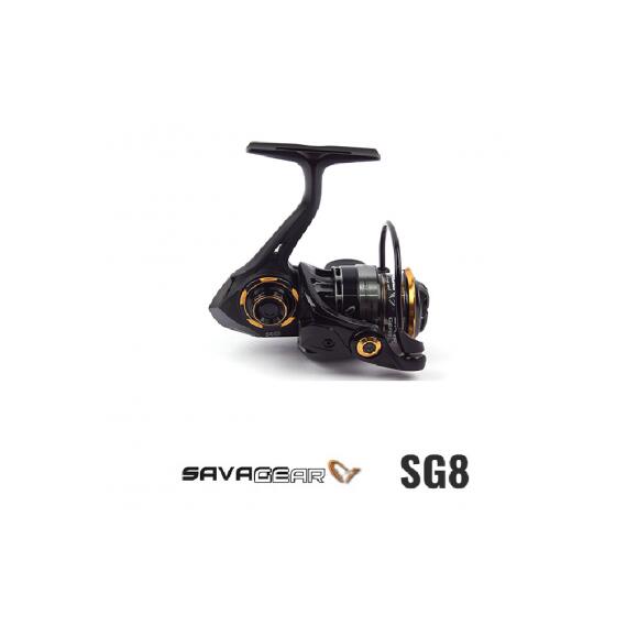 Катушки SAVAGE GEAR SG8 2500 FD 10+1BB +Al. Spool, фото , изображение 2