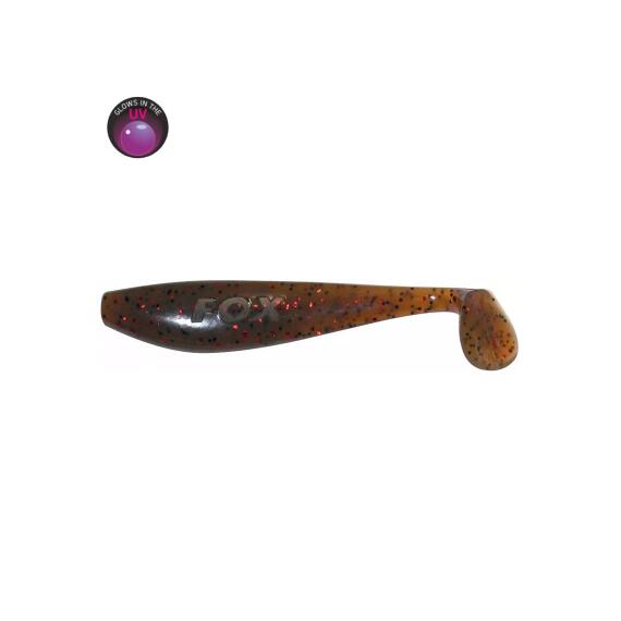 Виброхвост FOX RAGE Zander Pro Ultra UV 14cm Motor Oil 1шт б/уп, фото 