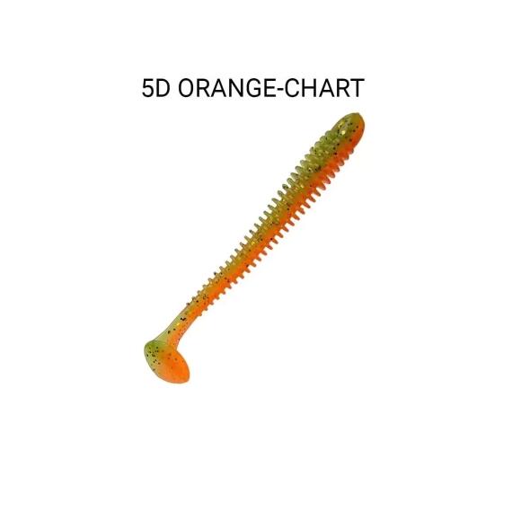 Мягкая приманка CRAZY FISH Vibro Worm 4.5'' 77-115-5d-6, фото 