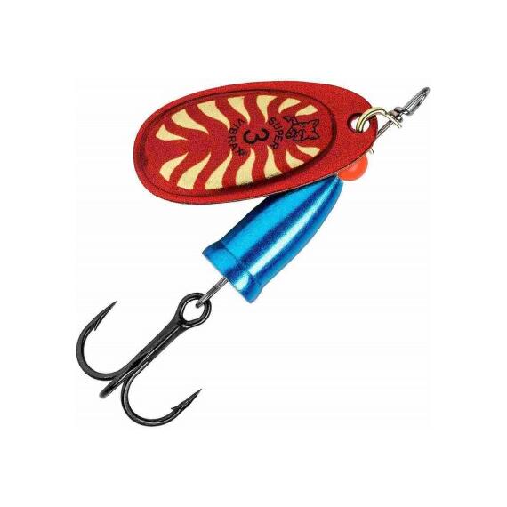 Блесна вращающаяся BLUE FOX Long Cast 2, RFB, Цвет: RFB, Вес гр: 7, фото 