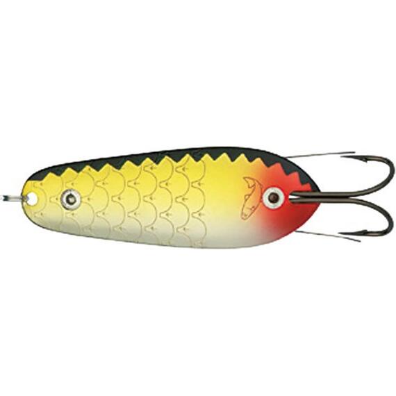 Блесна колебающаяся KUUSAMO RASANEN Weedless 70/10 BL/Ye-S, фото 