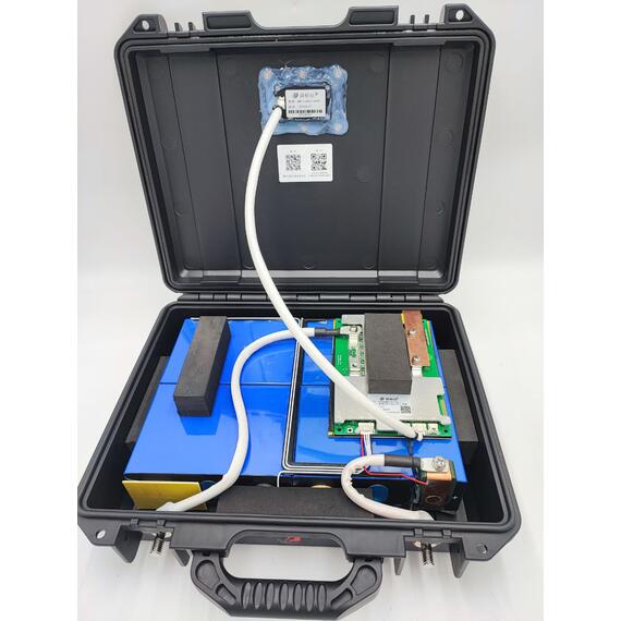 Аккумулятор BatteryCraft Lifepo4 12V 90Ah BMS 100 A c Bluetooth (черный корпус), фото , изображение 5